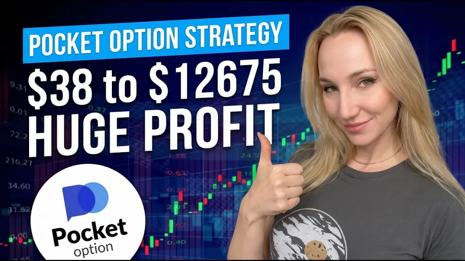 POCKET OPTION TRADING 🔥 Beginner Tutorial | Binary Options Strategy | $38 → $12675